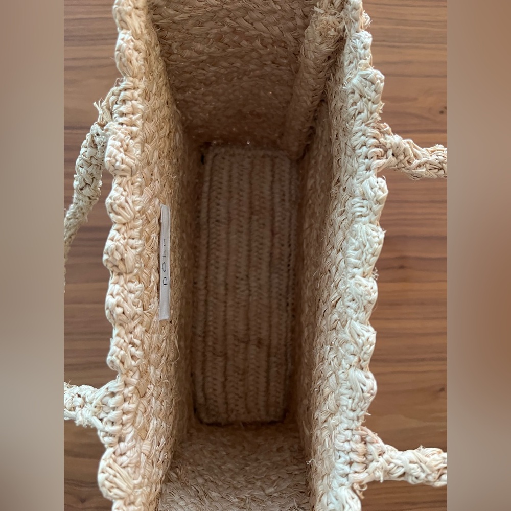 EUC Dôen Cristobal Bag in Natural Raffia - Picture 5 of 6